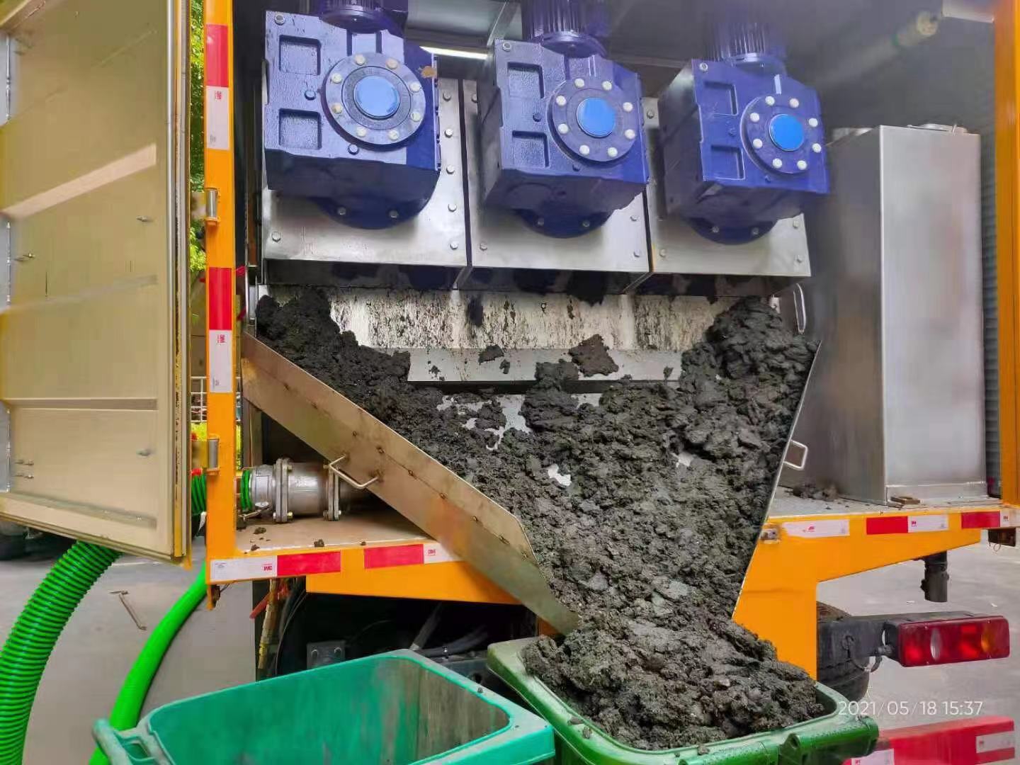 杨陵化粪池清掏城市维护站-泥浆净化干湿分离处理